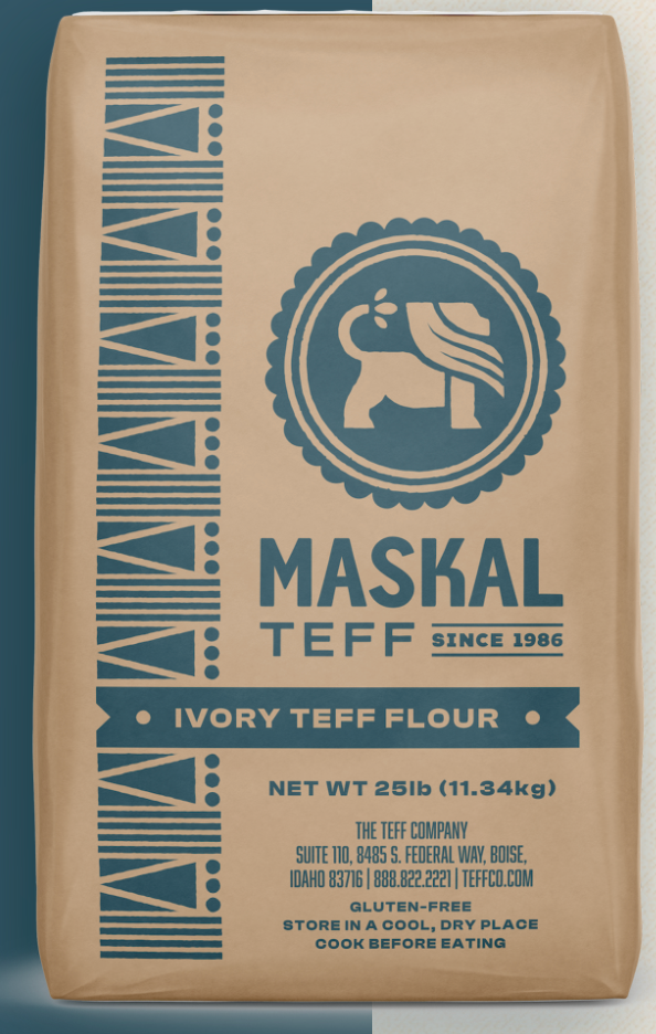 Maskal Teff Flour (United States) IVORY | Red Ginger Spices